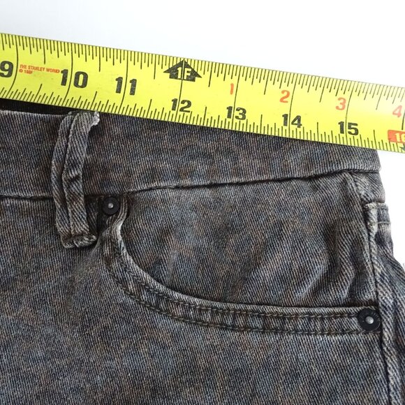 Dear John Gisele High Waisted Skinny Mocha Leopard Jeans Women Size 29 FLAW - Picture 9 of 13
